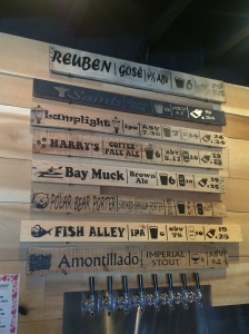 All of Ludlum's beers on tap.